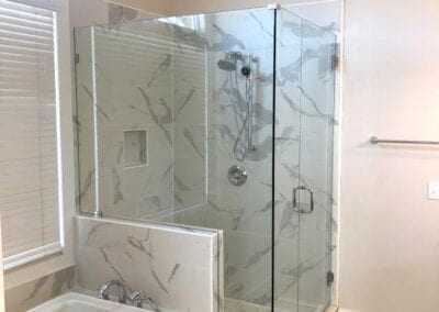 Hartwell Glass & Mirror Shower