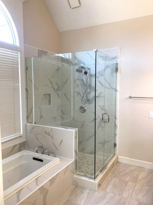 Hartwell Glass & Mirror Shower