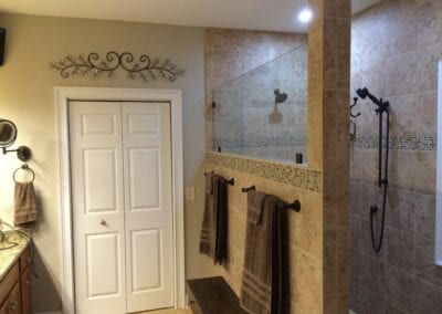 Hartwell Glass & Mirror Shower