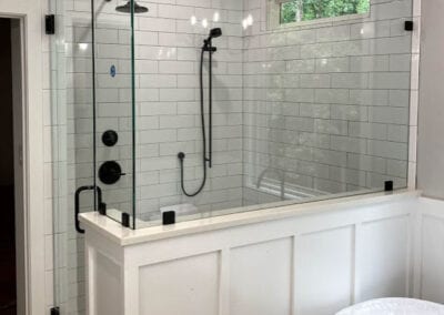 Hartwell Glass & Mirror Shower